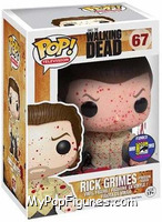 Rick Grimes (Prison Yard) (Bloody) from Walking Dead - Pop! Vinyl Figures manufactured by Funko [Front]