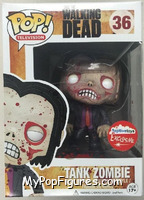 Tank Zombie (Bloody) from Walking Dead - Pop! Vinyl Figures manufactured by Funko [Front]