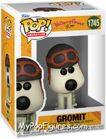 Gromit (Aviator Hat) from Wallace & Gromit - Pop! Vinyl Figures manufactured by Funko [Front]