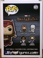 Scarlet Witch (Darkhold) from WandaVision - Pop! Vinyl Figures manufactured by Funko [Back]