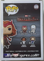 Scarlet Witch from WandaVision - Pop! Vinyl Figures manufactured by Funko [Back]