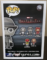 Vision (50s) from WandaVision - Pop! Vinyl Figures manufactured by Funko [Back]