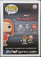 Wanda (70s) from WandaVision - Pop! Vinyl Figures manufactured by Funko [Back]