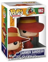 Carmen Sandiego from Where in the World is Carmen Sandiego - Pop! Vinyl Figures manufactured by Funko [Front]