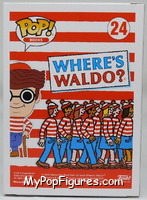 Waldo from Where's Waldo - Pop! Vinyl Figures manufactured by Funko [Back]