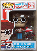 Waldo & Wolf from Where's Waldo - Pop! Vinyl Figures manufactured by Funko [Front]