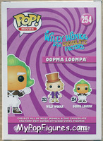 Oompa Loompa from Willy Wonka & the Chocolate Factory - Pop! Vinyl Figures manufactured by Funko [Back]