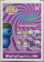 Violet Beauregarde from Willy Wonka & the Chocolate Factory - Pop! Vinyl Figures manufactured by Funko [Back]