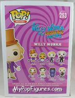 Willy Wonka from Willy Wonka & the Chocolate Factory - Pop! Vinyl Figures manufactured by Funko [Back]