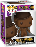 Willy Wonka (Chocolate Bar) from Willy Wonka & the Chocolate Factory - Pop! Vinyl Figures manufactured by Funko [Front]