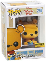 Winnie the Pooh (Sitting) (Flocked) from Winnie the Pooh - Pop! Vinyl Figures manufactured by Funko [Front]