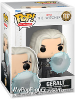 Geralt (Blue Shield) from Witcher - Pop! Vinyl Figures manufactured by Funko [Front]