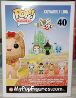 Cowardly Lion from Wizard of Oz - Pop! Vinyl Figures manufactured by Funko [Back]