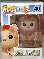 Cowardly Lion from Wizard of Oz - Pop! Vinyl Figures manufactured by Funko [Front]