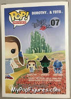 Dorothy & Toto from Wizard of Oz - Pop! Vinyl Figures manufactured by Funko [Back]