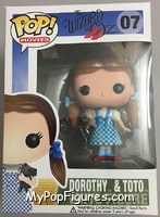 Dorothy & Toto from Wizard of Oz - Pop! Vinyl Figures manufactured by Funko [Front]