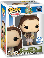 Dorothy & Toto (Sepia) from Wizard of Oz - 85th Anniversary Pop! manufactured by Funko [Front]