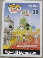 Tin Man from Wizard of Oz - Pop! Vinyl Figures manufactured by Funko [Back]