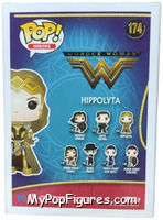 Hippolyta from Wonder Woman - Pop! Vinyl Figures manufactured by Funko [Back]