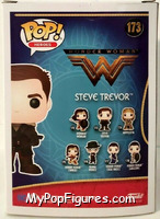 Steve Trevor from Wonder Woman - Pop! Vinyl Figures manufactured by Funko [Back]