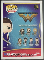 Wonder Woman from Wonder Woman - Pop! Vinyl Figures manufactured by Funko [Back]