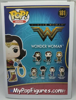 Wonder Woman from Wonder Woman - Pop! Vinyl Figures manufactured by Funko [Back]