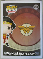 Wonder Woman (Amazonia) from Wonder Woman - Pop! Vinyl Figures manufactured by Funko [Back]