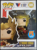 Wonder Woman (Death Metal) from Wonder Woman - WW80 Pop! manufactured by Funko [Front]