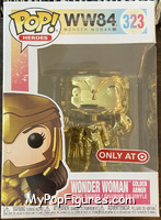 Wonder Woman (Golden Armor) (Gold Chrome) from Wonder Woman - WW84 Pop! manufactured by Funko [Front]