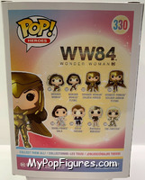 Wonder Woman (Golden Armor) from Wonder Woman - WW84 Pop! manufactured by Funko [Back]