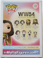 Wonder Woman (Golden Armor) from Wonder Woman - WW84 Pop! manufactured by Funko [Back]