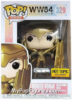 Wonder Woman (Golden Armor Shield) from Wonder Woman - WW84 Pop! manufactured by Funko [Front]