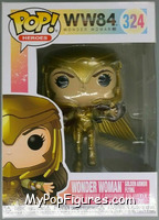 Wonder Woman (Golden Armor Flying) from Wonder Woman - WW84 Pop! manufactured by Funko [Front]