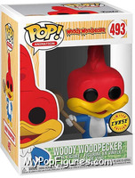 Woody Woodpecker (Hammer) (Chase) from Woody Woodpecker - Pop! Vinyl Figures manufactured by Funko [Front]