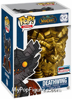 Deathwing (Gold) (Deluxe) from World of Warcraft - Pop! Vinyl Figures manufactured by Funko [Front]