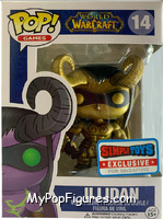 Illidan (Gold) from World of Warcraft - Pop! Vinyl Figures manufactured by Funko [Front]