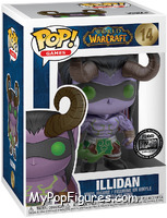 Illidan (Metallic) from World of Warcraft - Pop! Vinyl Figures manufactured by Funko [Front]