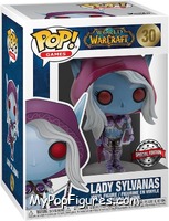 Lady Sylvanas (Metallic) from World of Warcraft - Pop! Vinyl Figures manufactured by Funko [Front]