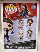 AJ Styles from WWE - Pop! Vinyl Figures manufactured by Funko [Back]