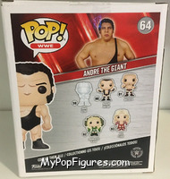 Andre the Giant from WWE - Pop! Vinyl Figures manufactured by Funko [Back]