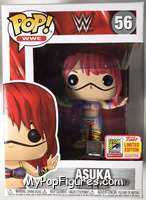 Asuka from WWE - Pop! Vinyl Figures manufactured by Funko [Front]