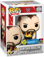 Bam Bam Bigelow (Glows in the Dark) from WWE - Pop! Vinyl Figures manufactured by Funko [Front]