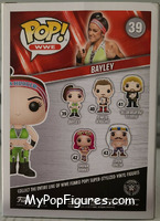 Bayley from WWE - Pop! Vinyl Figures manufactured by Funko [Back]