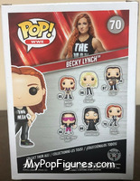 Becky Lynch (The Man) from WWE - Pop! Vinyl Figures manufactured by Funko [Back]