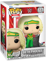 Beth Phoenix (Green Outfit) from WWE - Pop! Vinyl Figures manufactured by Funko [Front]