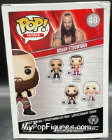 Braun Strowman from WWE - Pop! Vinyl Figures manufactured by Funko [Back]