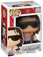 Bret Hart (Pink Tank Top) from WWE - Pop! Vinyl Figures manufactured by Funko [Front]