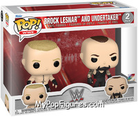 Brock Lesnar / Undertaker from WWE - Pop! Sets manufactured by Funko [Front]