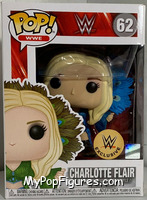 Charlotte Flair (Blue) from WWE - Pop! Vinyl Figures manufactured by Funko [Front]