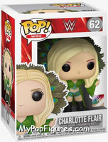 Charlotte Flair (Green) from WWE - Pop! Vinyl Figures manufactured by Funko [Front]